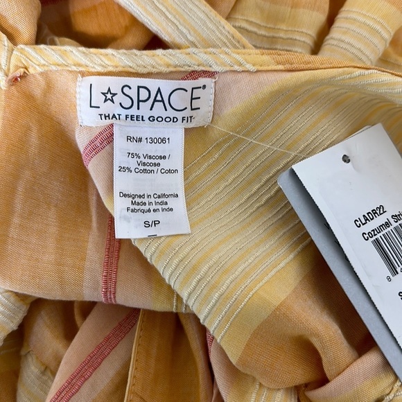 L SPACE COZUMEL STRIPE CLARA DRESS - Picture 13 of 13